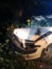 Samochód osobowy uderzył w drzewo w miejscowości Krzynowłoga Mała 27.06.2019r.